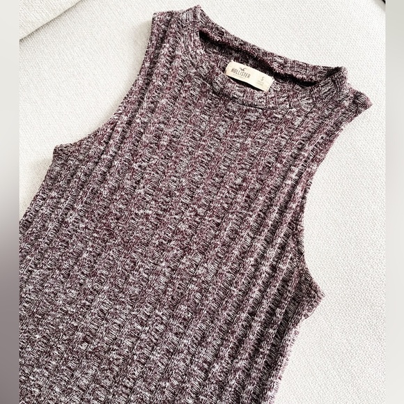 Hollister Heather Knit High Neck Top - Size S - Picture 9 of 10